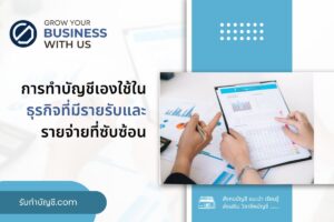 ทำบัญชีเองสามารถใช้ในธุรกิจที่มี 9 รายรับและรายจ่ายซับซ้อน?