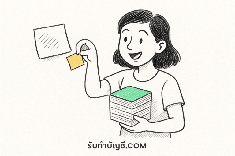 รับทำโพสอิทไม่มีขั้นต่ำ