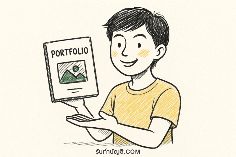 รับทำ portfolio ด่วน