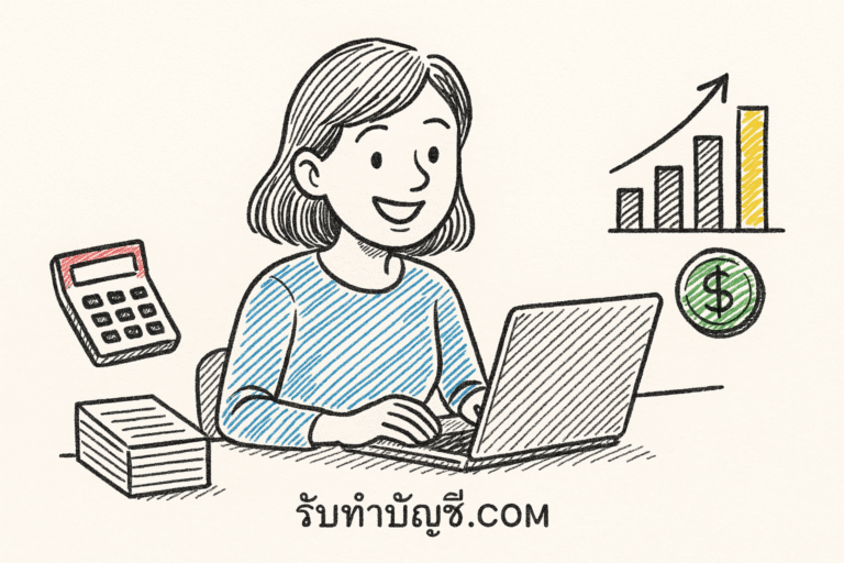 ทําบัญชีร้านอาหาร excel