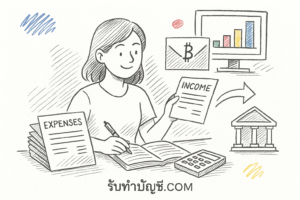 รายรับรายจ่ายส่งธนาคารระบบภายรากฐานของโอกาส 3 ทางธุรกิจของ