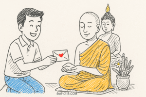 ทําบุญวัดพระบาทน้ําพุบัญชีความสบายใจ 9 ความโปร่งใสสามารถตรวจ